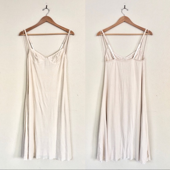{Indah} Little Lies Bustier Ribbed Midi Slip Dress - Picture 3 of 8